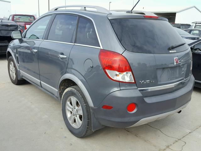 3GSCL33P28S527156 - 2008 SATURN VUE XE GRAY photo 3