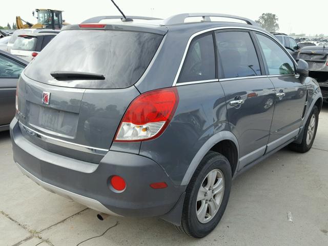 3GSCL33P28S527156 - 2008 SATURN VUE XE GRAY photo 4