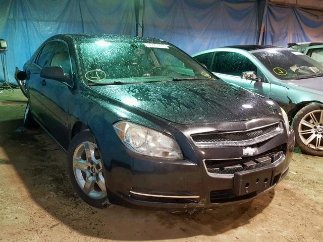 1G1ZC5EB3AF144834 - 2010 CHEVROLET MALIBU 1LT BLACK photo 1