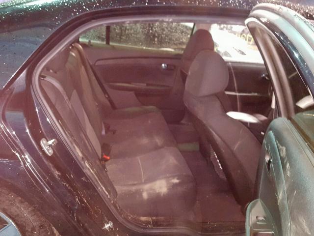 1G1ZC5EB3AF144834 - 2010 CHEVROLET MALIBU 1LT BLACK photo 6