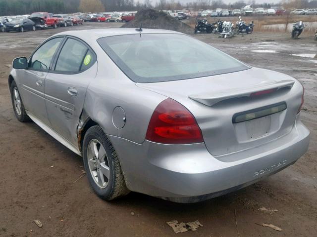 2G2WP552381101163 - 2008 PONTIAC GRAND PRIX GRAY photo 3