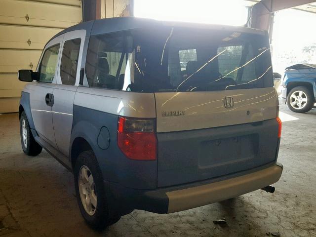 5J6YH286X5L010373 - 2005 HONDA ELEMENT EX SILVER photo 3