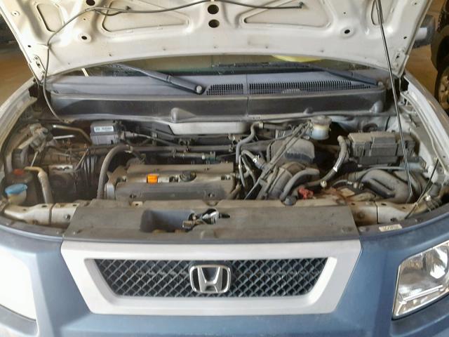 5J6YH286X5L010373 - 2005 HONDA ELEMENT EX SILVER photo 7