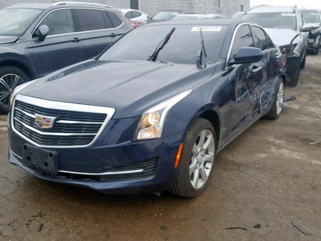 1G6AG5RX5G0146789 - 2016 CADILLAC ATS BLUE photo 2