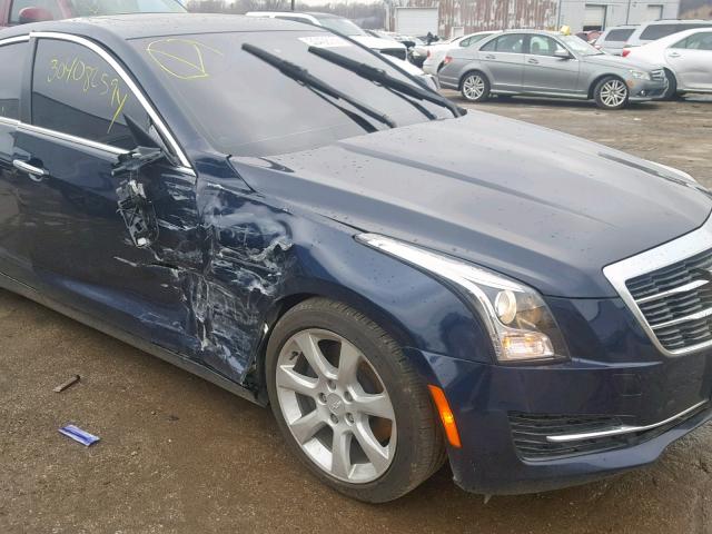 1G6AG5RX5G0146789 - 2016 CADILLAC ATS BLUE photo 9