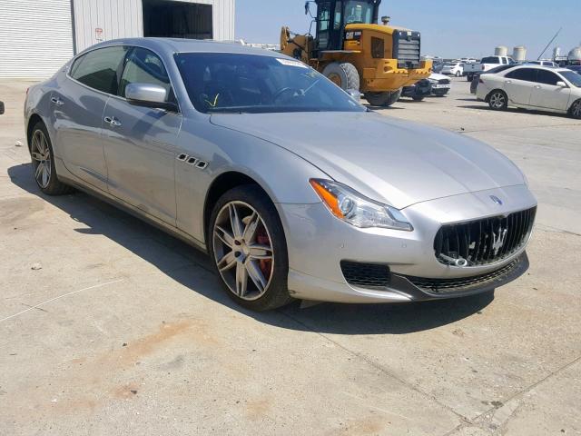 ZAM56RRA1E1095072 - 2014 MASERATI QUATTROPOR SILVER photo 1