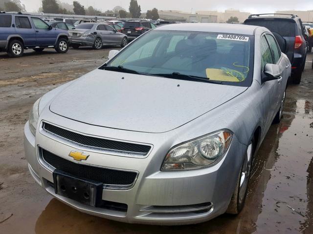 1G1ZD5E16BF223016 - 2011 CHEVROLET MALIBU 2LT SILVER photo 2