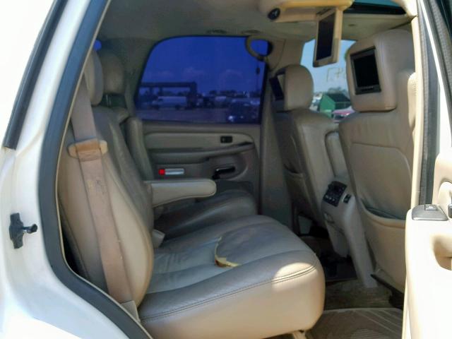 1GKEK63UX3J267344 - 2003 GMC YUKON DENA WHITE photo 6