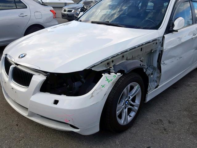 WBAVT73528FV29453 - 2008 BMW 328 XIT WHITE photo 9