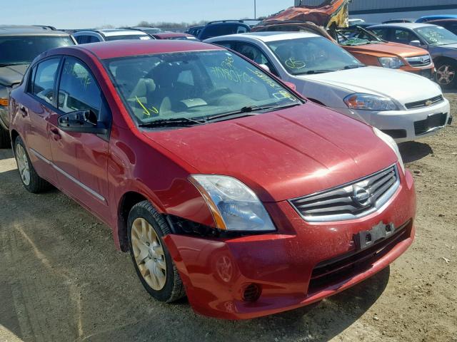 3N1AB6AP6BL666821 - 2011 NISSAN SENTRA 2.0 RED photo 1