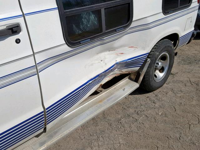 2B6HB21XXVK501525 - 1997 DODGE RAM VAN B2 WHITE photo 9