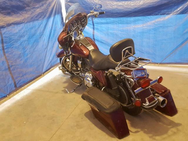 1HD1FF4197Y614564 - 2007 HARLEY-DAVIDSON FLHT CLASS MAROON photo 3