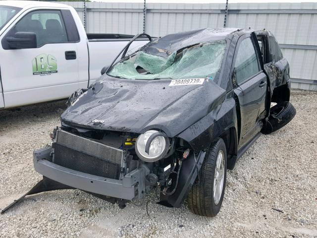 1J4NT4FB8AD515619 - 2010 JEEP COMPASS SP BLACK photo 2