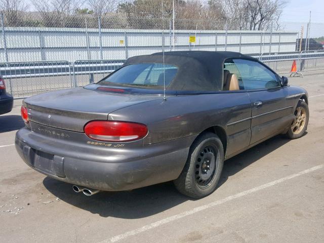 3C3EL55H7YT210266 - 2000 CHRYSLER SEBRING JX GRAY photo 4