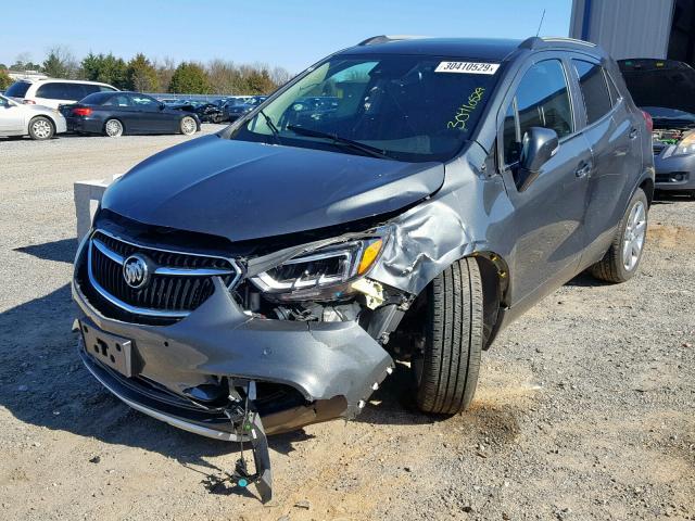 KL4CJHSB2HB062968 - 2017 BUICK ENCORE PRE GRAY photo 2