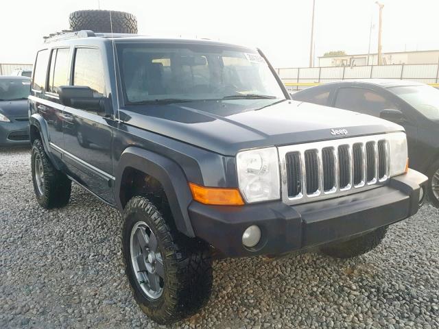 1J8HG48P77C678737 - 2007 JEEP COMMANDER BLUE photo 1
