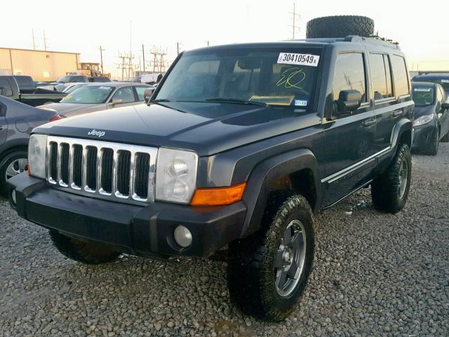 1J8HG48P77C678737 - 2007 JEEP COMMANDER BLUE photo 2