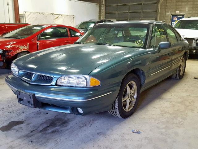 1G2HX52K9T4240854 - 1996 PONTIAC BONNEVILLE GREEN photo 2