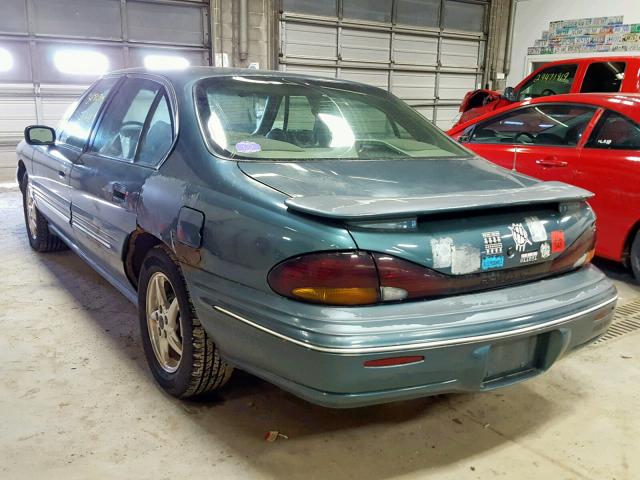 1G2HX52K9T4240854 - 1996 PONTIAC BONNEVILLE GREEN photo 3