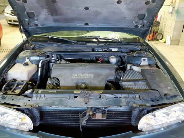 1G2HX52K9T4240854 - 1996 PONTIAC BONNEVILLE GREEN photo 7