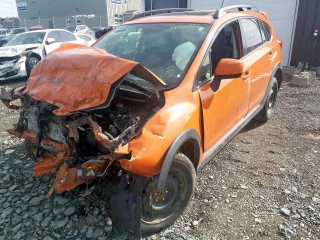 JF2GPAVC1D2855370 - 2013 SUBARU XV CROSSTR ORANGE photo 2