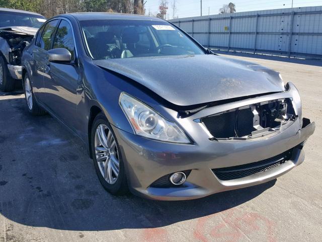 JN1CV6AP6CM628058 - 2012 INFINITI G37 BASE GRAY photo 1