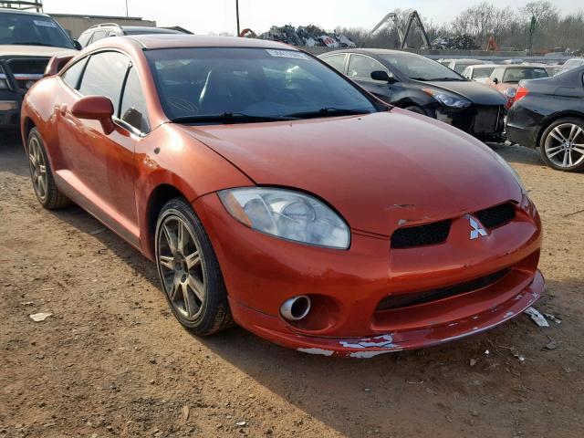 4A3AK64TX8E022976 - 2008 MITSUBISHI ECLIPSE SE ORANGE photo 1