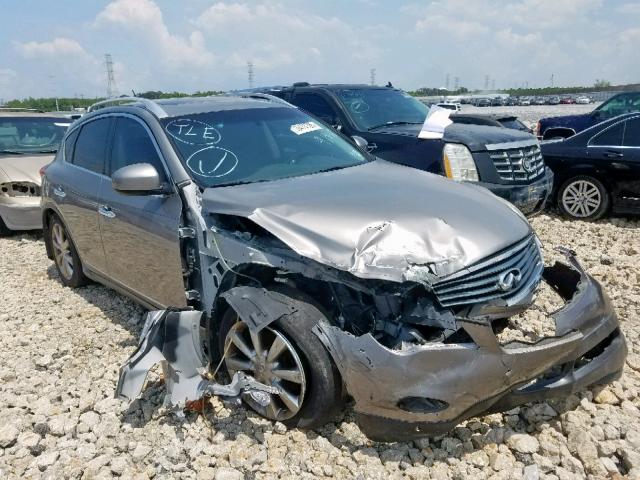 JNKAJ09F68M350342 - 2008 INFINITI EX35 BASE GRAY photo 1