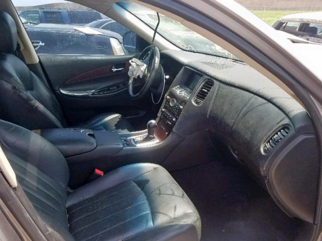 JNKAJ09F68M350342 - 2008 INFINITI EX35 BASE GRAY photo 5