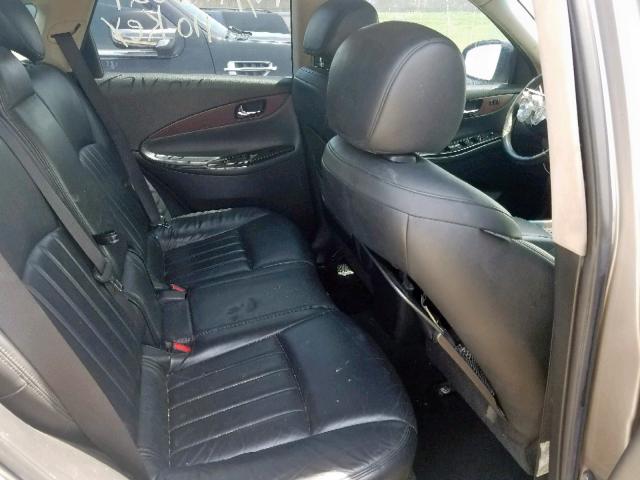JNKAJ09F68M350342 - 2008 INFINITI EX35 BASE GRAY photo 6