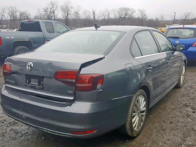 3VWL17AJ7GM382428 - 2016 VOLKSWAGEN JETTA SEL GRAY photo 4