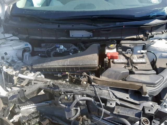 5N1AT2MT7GC761253 - 2016 NISSAN ROGUE S WHITE photo 7