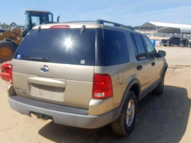 1FMZU63K93UB60642 - 2003 FORD EXPLORER X GOLD photo 4