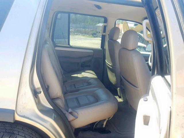 1FMZU63K93UB60642 - 2003 FORD EXPLORER X GOLD photo 6