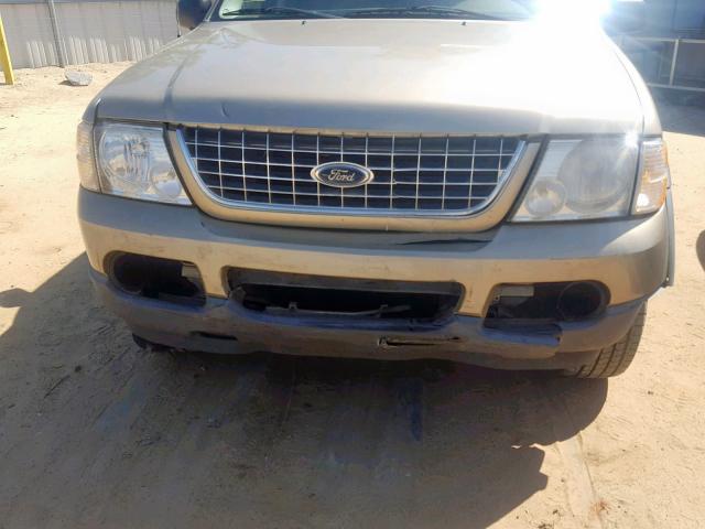 1FMZU63K93UB60642 - 2003 FORD EXPLORER X GOLD photo 9