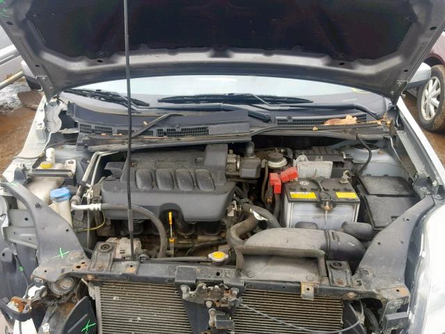 3N1AB6APXBL633580 - 2011 NISSAN SENTRA 2.0 GRAY photo 7