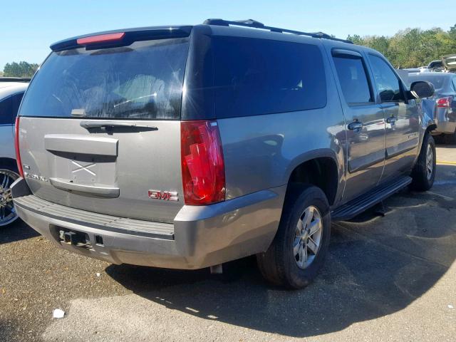 1GKFC16087R211262 - 2007 GMC YUKON XL C GRAY photo 4