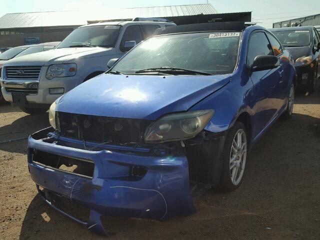 JTKDE167860128971 - 2006 TOYOTA SCION TC Mavi foto 2