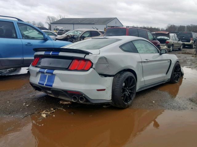 1FA6P8JZ4H5523799 - 2017 FORD MUSTANG SH SILVER photo 4