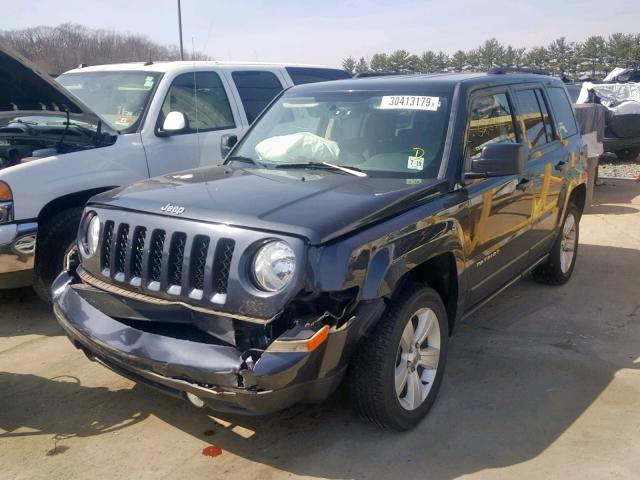 1C4NJRFB0ED885154 - 2014 JEEP PATRIOT LA GRAY photo 2