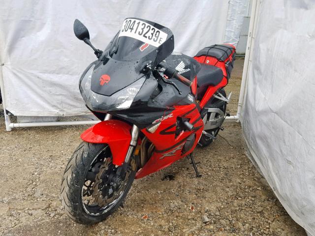 JH2SC50063M103750 - 2003 HONDA CBR900 RR RED photo 2