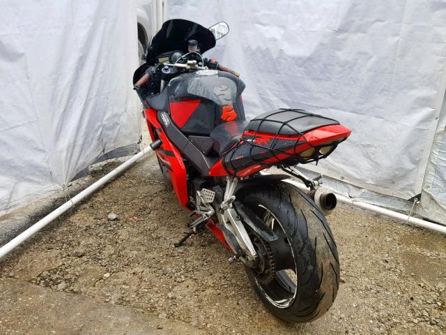 JH2SC50063M103750 - 2003 HONDA CBR900 RR RED photo 3