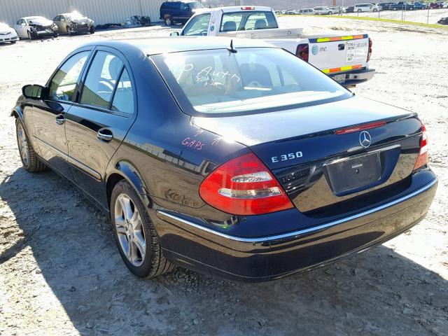 WDBUF56J96A872014 - 2006 MERCEDES-BENZ E 350 BLACK photo 3