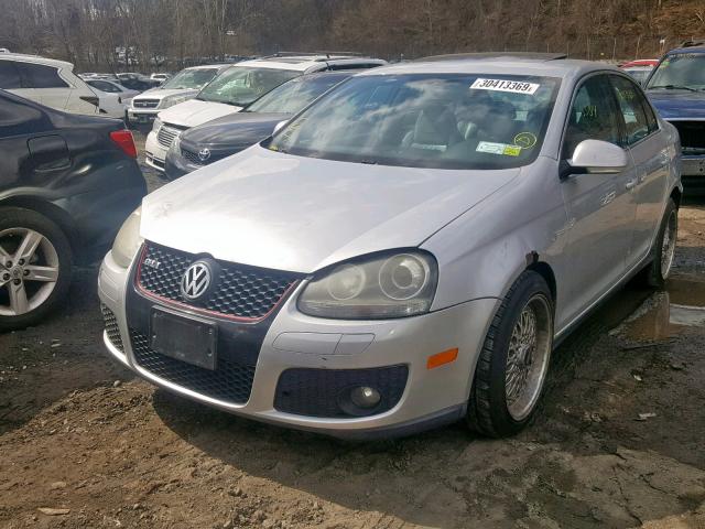 3VWXJ81K46M790853 - 2006 VOLKSWAGEN JETTA GLI SILVER photo 2