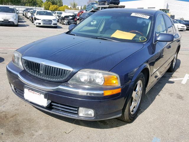1LNHM87A81Y682810 - 2001 LINCOLN LS BLUE photo 2
