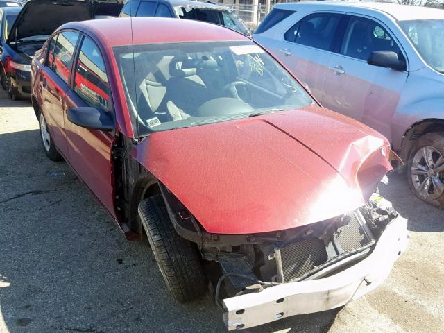 1G8AG52F05Z118268 - 2005 SATURN ION LEVEL BURGUNDY photo 1