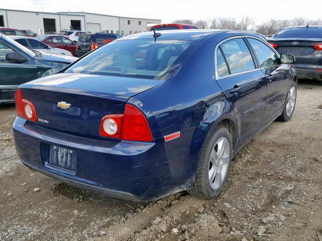 1G1ZB5E13BF165517 - 2011 CHEVROLET MALIBU LS BLUE photo 4
