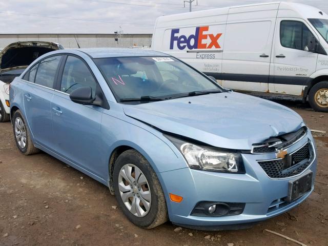 1G1PC5SH4C7198057 - 2012 CHEVROLET CRUZE LS BLUE photo 1