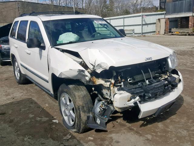 1J8GR48K48C116886 - 2008 JEEP GRAND CHER WHITE photo 1