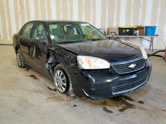 1G1ZS51F96F157106 - 2006 CHEVROLET MALIBU LS CHARCOAL photo 1